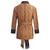 midas short gold smoking jacket - back | Bown of London